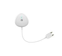 TELLUR SMART Wifi Water Leak Alarm, Water Sensor, Phone App, Acoustic Alarm and Push Notification, Works with typical LR03 (AAA) Batteries and Lasts for up to 6 months, 1m Cable, No HUB required
