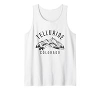 Telluride Colorado Bear Mountains Vintage Pride Souvenir Tank Top