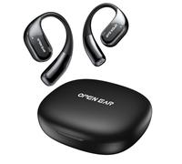 TELNP X11 Open Ear Headphones,Wireless AI Language Translation Earbuds,3-in-1 Translator Earbuds Real Time,40H,Secure Fit Ear Hook,IPX4 Waterproo,fit Travel Business Learning-Black