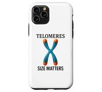 Telomere Length Size Matters DNA Genetics Mitochondria Cells Case for iPhone 11 Pro