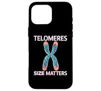 Telomere Length Size Matters DNA Genetics Mitochondria Cells Case for iPhone 16 Pro Max