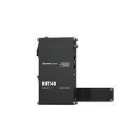 Teltonika RUT140 Industrial Ethernet Router, 10/100 Mbps Ethernet Ports, Wi-Fi, 3-pin, Multiple VPNs and Remote Management