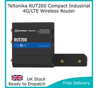 Teltonika RUT200 Compact 4G LTE Cat 4 Industrial Wireless Router Unlocked