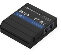 Teltonika RUT24006B000 Industrial 3G/4G LTE Cellular Router; Compatible with Europe, The Middle East, Africa, Korea, Thailand, India, and Malaysia Operators Only