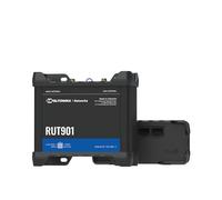 Teltonika RUT901 Industrial 4G Cat 4, 3G, 2G Router, Dual SIM, WiFi, 10/100 Ethernet, 4 ports, Advanced VPN, Versatile Solution for IoT, M2M, and Remote Monitoring
