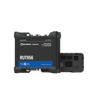 Teltonika RUT956 Industrial Router, 4G Cat 4, 3G, 2G Wi-Fi, Dual SIM, 10/100 Ethernet, GPS, Secure VPN, Multiple I/Os, RS232, RS485