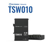 Teltonika Tsw010 Din Rail Switch Black One Size / EU Plug