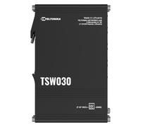 Teltonika TSW030 Ethernet switch, 8 x 10/100 Mbps Ethernet Ports, low power consumption, integrated DIN rail bracket