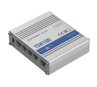 TELTONIKA TSW100 Industrial Unmanaged 4 Port POE+ Network Switch