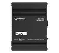 Teltonika TSW200 Unmanaged Gigabit Ethernet (10/100/1000) Power over Ethernet (PoE) Black