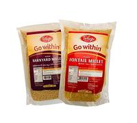 Telugu Millet Combo | Foods Foxtail Millet 500G |Telugu Barnyard Millet 500G | Healthy Millet | Gluten-Free | Diet Friendly | Millet Dosa | Heart Health | Indian Origin