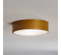 TEMAR LIGHTING Cleo 300 ceiling lamp, gold, sensor, IP20, Ø 30 cm, metal