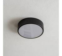 TEMAR LIGHTING Cleo 300 ceiling light, IP54, Ø 30 cm, black