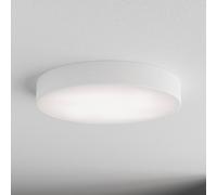 TEMAR LIGHTING Cleo ceiling light, Ø 50 cm, IP20, white, metal, E27