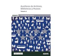 Temario específico 1 Escala de Auxiliares de Archivos, Bibliotecas y Museos Comunidad de Madrid