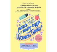 TEMARIO OPOSICIONES PRIMARIA MURCIA: Temas del 14 al 19