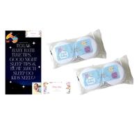 Temas Baby Bath Sponge and Baby Bath & Sleep Guide Bundle | Pure Baby Bath sponges & Temas Baby Sleep Guide | Baby Essentials for Newborn - Newborn Bath