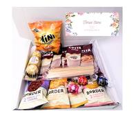 Temas Instant Coffee Gift Box For Men and Women - Coffee Lovers Gifts Set Hamper - Instant Coffee, Border biscuits, Chocolates, and Stirrer - Delights for All Occasions (Coffee Box B)
