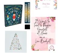 Temas Scented Tea Light Candle Gifts | Includes Airpure Tea Light Scented Candle Nutcracker Advent Calendar Bundled With Luxury Charity Christmas Card & Temas 25 Ways To Pamper Yourself Guide