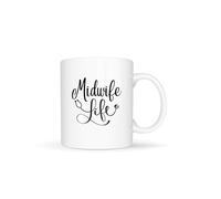 Temas Store Midwife Life Mug - 11oz Ceramic Coffee Cup for Nurses & Healthcare Professionals