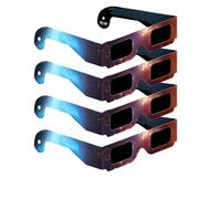 Tember Solar Eclipse Glasses - 2026 Total Solar Eclipse Viewing Sunglasses - Fit-Over - for All Adult Face Sizes (4 Pack)