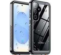 Temdan Designed for Samsung Galaxy Case,Waterproof Built-in Lens & Screen Protector [Full Body Shockproof][Military Drop Proof][IP68 Underwater] Phone Case for Galaxy 5G-Black (2025)