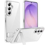 Temdan Designed for Samsung Galaxy S26 Case Clear, Built-in Invisible Kickstand [Military Grade Drop Protection] Anti-Yellowing Slim Fit Shockproof Cover for Galaxy S26 5G 6.3 Inch-Crystal Clear(2026)