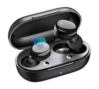 Temdan Wireless Earbuds in-Ear Earphones-Bluetooth 5.3 with Built-in Mics Deep Bass Clear Call Ultralight Headsets, 60H Play Time for iPhone Android Studying Sports Gaming, Black