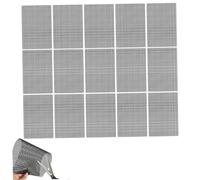 Temeemeg 15PCS Flower Pot Hole Mesh Pad 8x12inch Rectangle Screen Mesh Easy to Use Plant Pot Cover Preventing Soil Leakage Garden for Garden Outdoor Potted Plants.