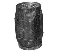 Temeemeg 1PC Fish Trap - 50cm Extra Large Escape-Proof Fish Basket with Bait Box, Two-in-One Design for Freshwater Fishing Supplies