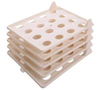 Temeemeg 5PCS Stackable Clothing Organizer Clothes Folding Board Mess Free Shirt Organizer for Closet Drawer Storage Beige