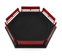 Temeemeg Burst Battle Top Arena Plastic Battle Game Stadium with Guardrail for Intense Spinning Top Battles Easy to Assemble Toy for Kids Games