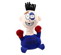 Temeemeg Electric Plush Vent Toy Comfortable Touching Punch Me Doll for Stress Relief No Battery Blue.