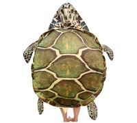 Temeemeg Giant Wearable Turtle Shells Pillow - Cute Sea Turtle Costume for Kids & Adults, Soft Plush Crawl-In Hideaway for Relaxation & Play, 100CM.