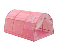 Temeemeg Kids Bed Tent Starry Sky Themed Play Tent for Toddlers Boys & Girls Portable Bed Canopy for Reading & Imaginative Play Style 2