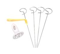 Temeemeg Spiral Potato Cutter Tornado Potato Spiral Cutter Slicer Chips Spits Tower Making Twist..