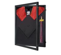 Temgee Small Shadow Box for Graduation Cap and Gown, Wall Display Stand