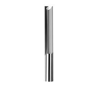 Temhyu 4 6mm 8mm Shank 2 Flutes Straight End Mill Slot Milling Cutter Tungsten Solid Carbide Engraving Router Bit CNC Tool MDF(10x32x60)