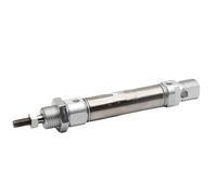 Temhyu C85N16 C85N20 C85N25 SMC Type ISO Standards CD85N SeriesAir Cylinder Standard Double Acting Single Rod Mini Cylinder(Stroke 40mm,C85N16)
