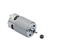 Temhyu Motor 1pcs 12 Teeth RS550 Motor Cordless Drill Motor Screwdriver Motor 7.2V 9.6V 10.8V 12V 14.4V 16.8V 18V 25V 3mm Shaft 550 DC Motor(18V 12teeth 8.8mm)
