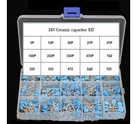 Temhyu Shuxiang-Capacitors 150pcs, 3KV, 5PF-470PF, Ceramic Capacitor KIT, 102/222/332/472/103, DIY KIT Capacitors