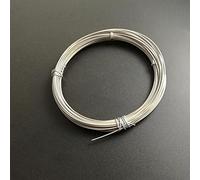 Temhyu Shuxiang-Solder Wire TA2 Titanium Wire, 0.8/1/1.2mm Diameter, DIY GR2 Titanium Welding Soft Wire Good Corrosion Resistance (Diameter : 0.8mm)