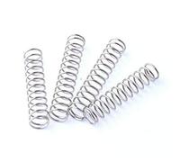 Temhyu Shuxiang-spring White Zinc Plated Tension Spring. 10Pcs. Wire Dia 0.8mm Compression Spring. Hardware Accessories Outer Dia 7mm Length 10-60mm (Length : 0.8 x 7 x 60mm)
