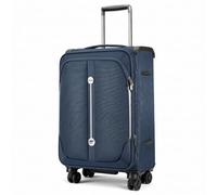Temilla Carry On Luggage 22x14x9 Airline Approved, Softside Expandable Lightweight Travel Suitcase with Spinner Wheels, Blue, Carry-on 20 inch, Carry on Suitcase,softside Carry on Luggage Expandable