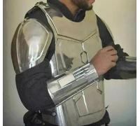 Temisemical Mart New-Mandalorian-Beskar-Armor Mando Fighting Armor Suit LARP Mandalorian Costume