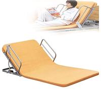 TEmkIn Electric Bed Backrest, Medical Pillow Lifter, Portable Adjustable Sit-up Back Rest Stainless Steel Tubes and Breathable Fabric Disability Backrest Bed Support for Neck Head and Lumbar Support