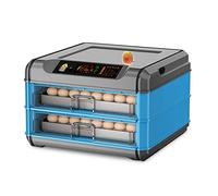 TEmkIn Incubator for 140 Eggs Home Smart Incubator Automatic Egg Incubator with Temperature Control-（AC 220V/DC 12V） Chicken Brooder Incubator, Large Capacity