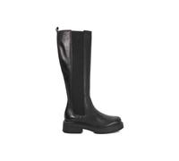 'Temmings' Leather Knee High Boots Dune London Black 7