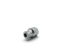 TEMO 60/15PT Wheel Lock Lugnut Anti-Theft Lug Nut Screw Removal Key Socket S3057 for VW Audi