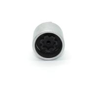 TEMO 814 Anti-Theft Wheel Lock Lug Nut Removal Socket Key 3436 for Audi | Wheel Lock Nut Socket Adapter | Anti-Theft Screw Remover Repair Tool | Tyre Fitting, Garage Repair, Tire Change